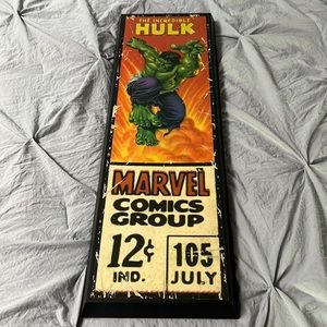 Hulk wall decor